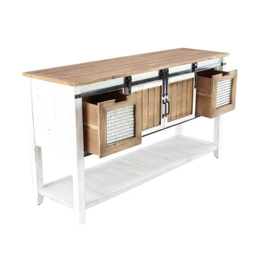 Brown Farmhouse Wood Console Table 30 X 55 Michaels Brown Farmhouse Wood Console Table 30, 222 Fifth Gramercy Kitchen Island